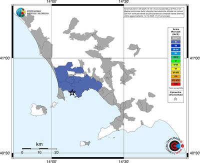 Mappa MCS - territori comuni