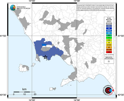 Mappa MCS - territori comunali