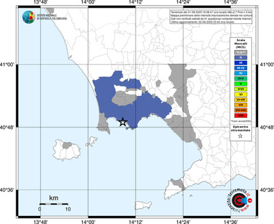 Mappa MCS - territori comunali