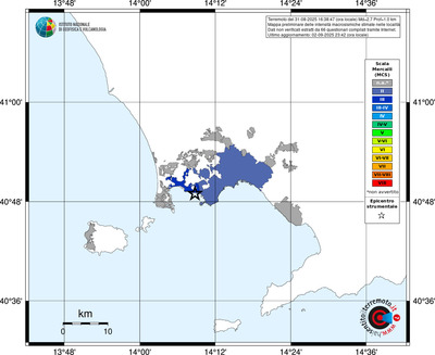 Mappa MCS - territori delle località
