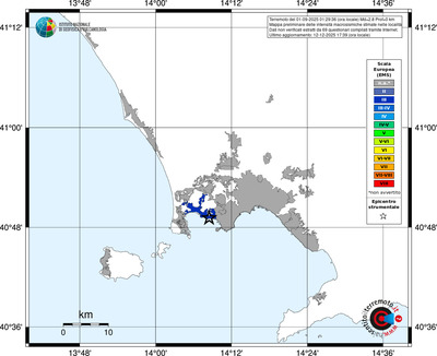 Mappa EMS - territori località