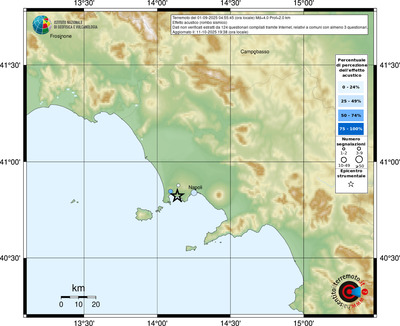 Mappa comuni con almeno 3 questionari