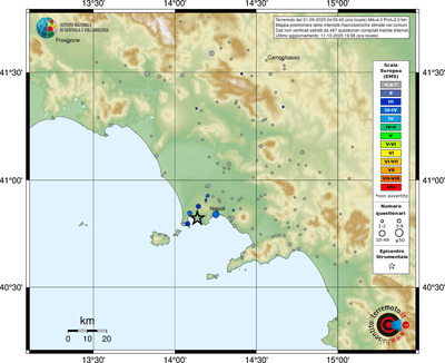 Mappa EMS - comuni