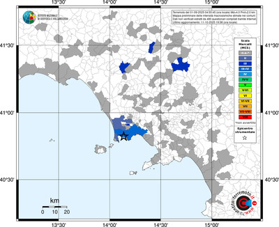 Mappa MCS - territori comunali