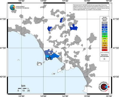 Mappa MCS - territori comuni