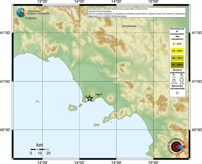 Mappa comuni con almeno 3 questionari