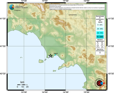 Mappa comuni con almeno 3 questionari