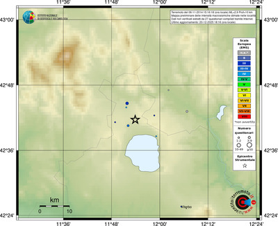 Mappa EMS - località