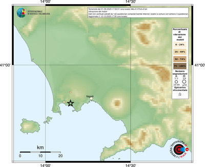 Mappa comuni con almeno 3 questionari