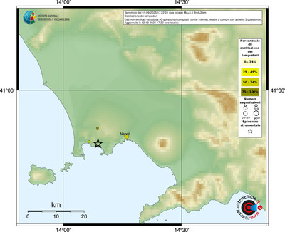 Mappa comuni con almeno 3 questionari