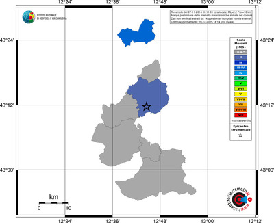 Mappa MCS - territori comuni