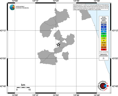Mappa EMS - territori comuni