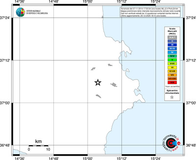 Mappa MCS - territori località