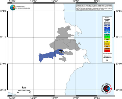 Mappa MCS - territori comuni