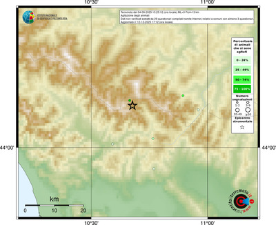 Mappa comuni con almeno 3 questionari