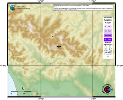Mappa comuni con almeno 3 questionari