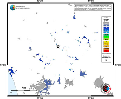 Mappa MCS - territori località