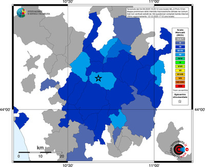 Mappa MCS - territori comuni