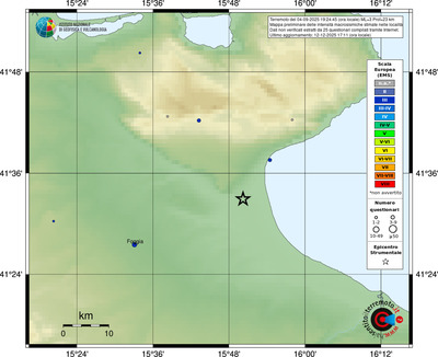 Mappa EMS - località