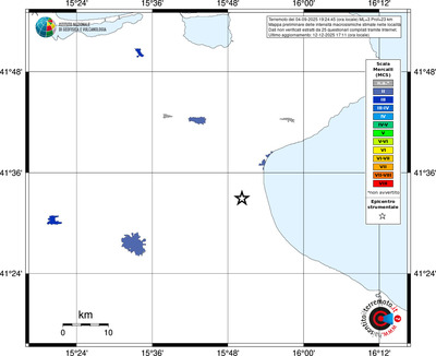 Mappa MCS - territori località