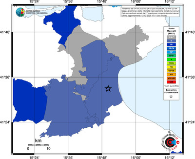 Mappa MCS - territori comuni