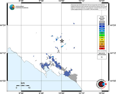 Mappa MCS - territori località