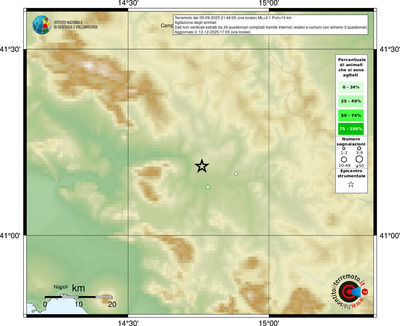 Mappa comuni con almeno 3 questionari