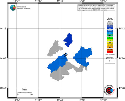Mappa MCS - territori comuni