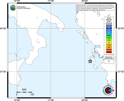 Mappa MCS - territori località
