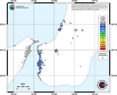 Mappa EMS - territori località