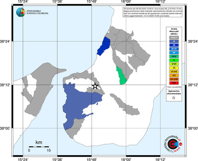 Mappa MCS - territori comuni