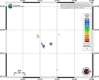 Mappa MCS - territori località