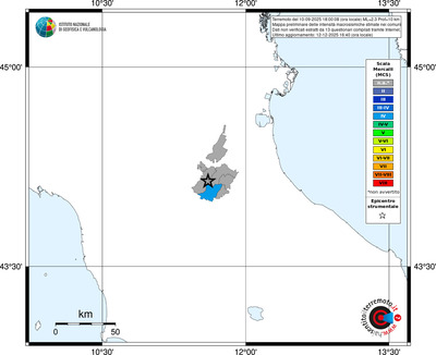Mappa MCS - territori comuni