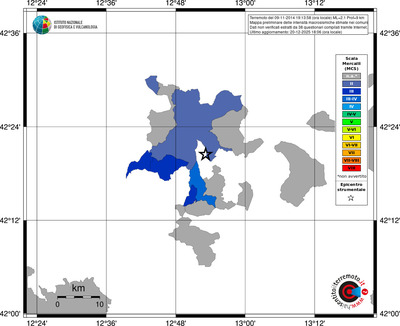 Mappa MCS - territori comuni