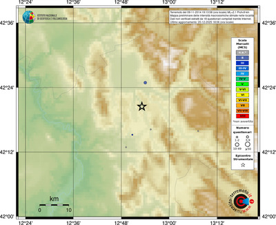 Mappa MCS - località