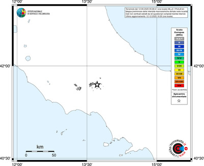 Mappa EMS - territori località