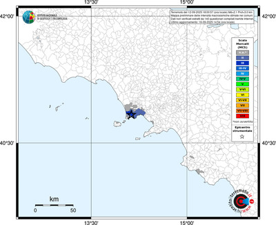 Mappa MCS - territori comunali