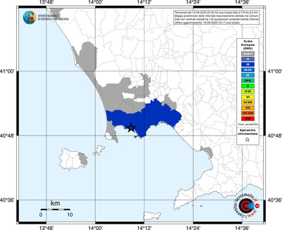 Mappa EMS - territori comunali