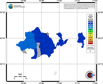 Mappa EMS - territori comuni