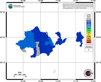 Mappa MCS - territori comuni