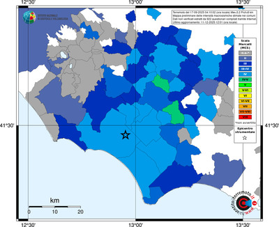 Mappa MCS - territori comuni
