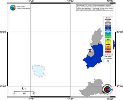 Mappa EMS - territori comuni