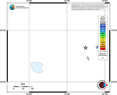 Mappa MCS - territori località