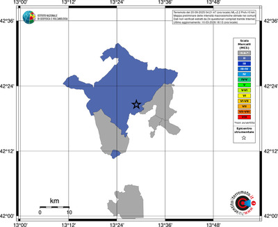 Mappa MCS - territori comuni