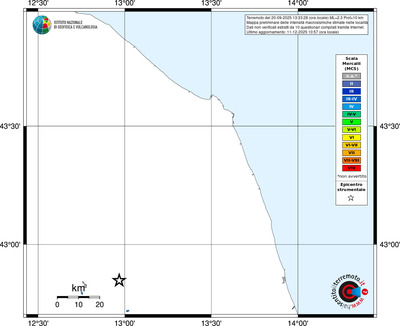 Mappa MCS - territori località