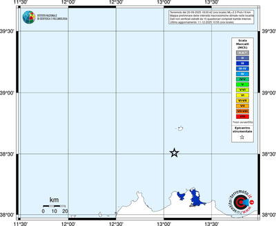 Mappa MCS - territori località