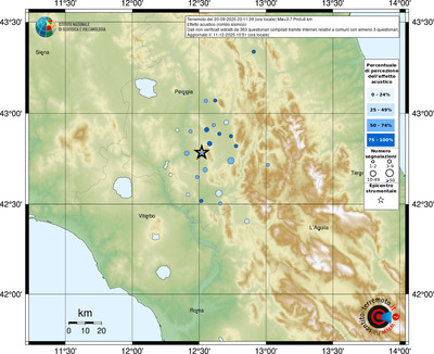 Mappa comuni con almeno 3 questionari