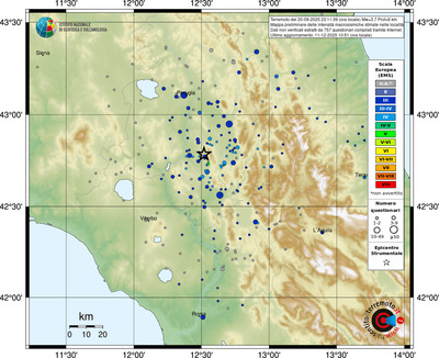 Mappa EMS - località