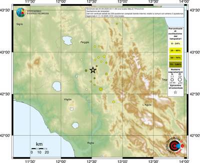 Mappa comuni con almeno 3 questionari
