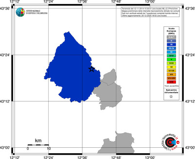 Mappa EMS - territori comuni